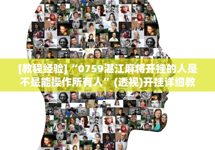 [教程经验]“0759湛江麻将开挂的人是不是能操作所有人”(透视)开挂详细教程