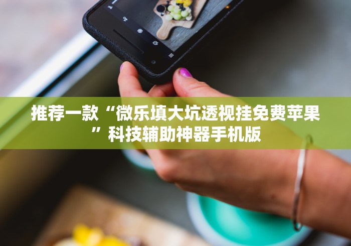 推荐一款“微乐填大坑透视挂免费苹果”科技辅助神器手机版