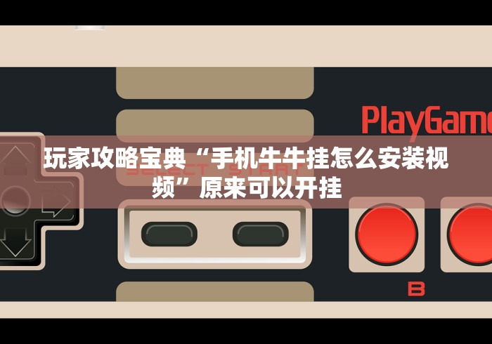 玩家攻略宝典“手机牛牛挂怎么安装视频”原来可以开挂