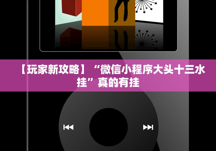 【玩家新攻略】“微信小程序大头十三水挂”真的有挂