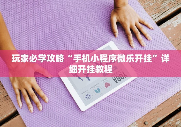 玩家必学攻略“手机小程序微乐开挂”详细开挂教程 玩家必学攻略“手机小程序微乐开挂”详细开挂教程