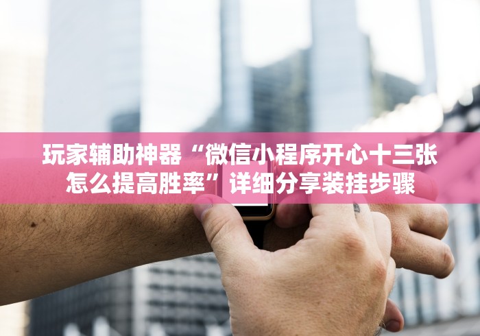 玩家辅助神器“微信小程序开心十三张怎么提高胜率”详细分享装挂步骤