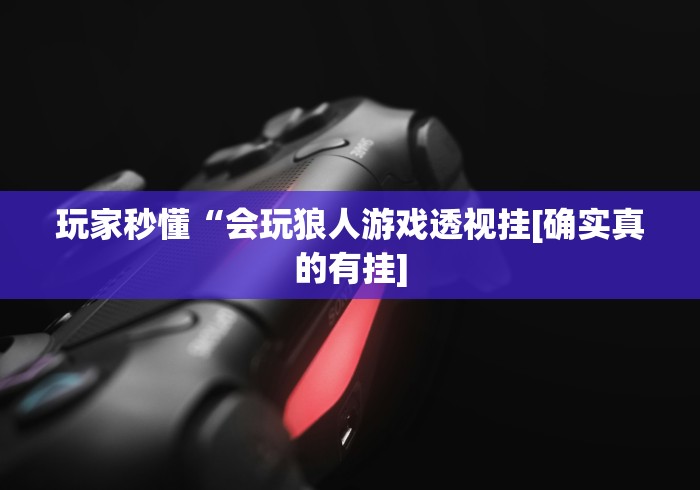 玩家秒懂“会玩狼人游戏透视挂[确实真的有挂]