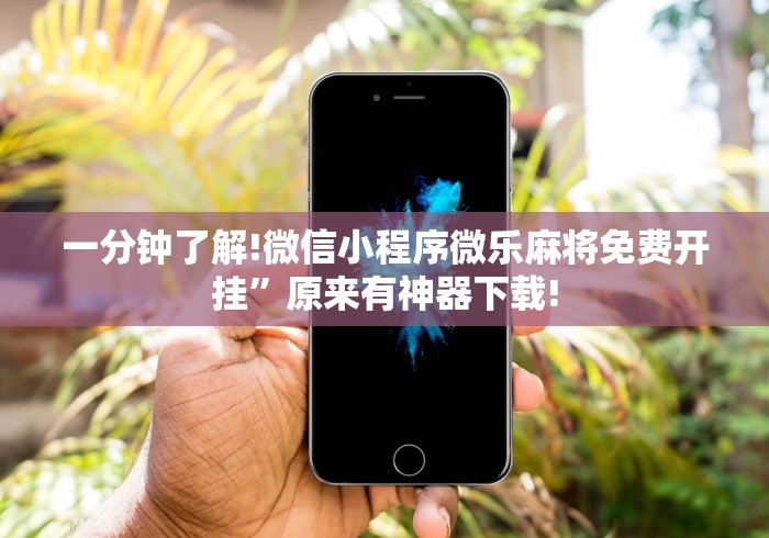 一分钟了解!微信小程序微乐麻将免费开挂”原来有神器下载!