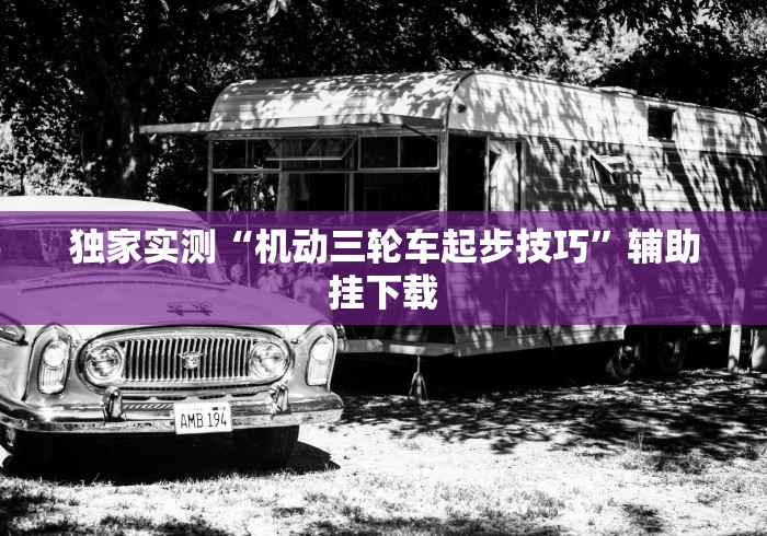 独家实测“机动三轮车起步技巧”辅助挂下载