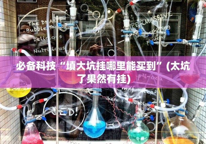 必备科技“填大坑挂哪里能买到”(太坑了果然有挂)