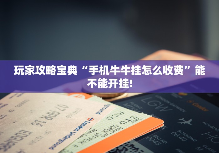 玩家攻略宝典“手机牛牛挂怎么收费”能不能开挂!