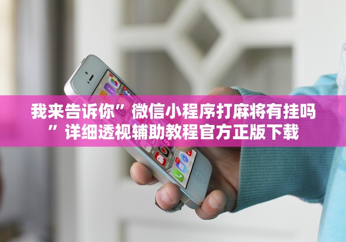 我来告诉你”微信小程序打麻将有挂吗”详细透视辅助教程官方正版下载
