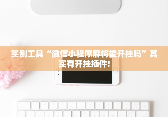 实测工具“微信小程序麻将能开挂吗”其实有开挂插件!