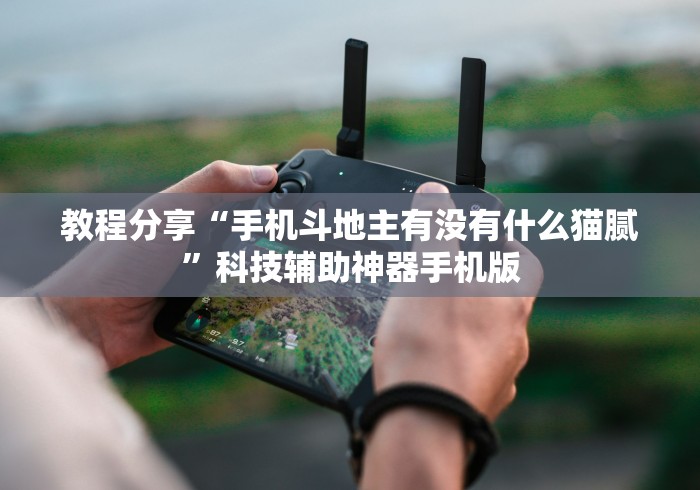 教程分享“手机斗地主有没有什么猫腻”科技辅助神器手机版