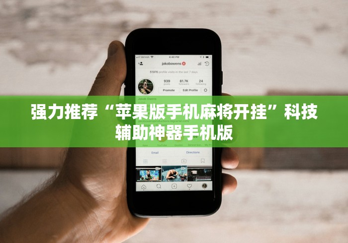 强力推荐“苹果版手机麻将开挂”科技辅助神器手机版