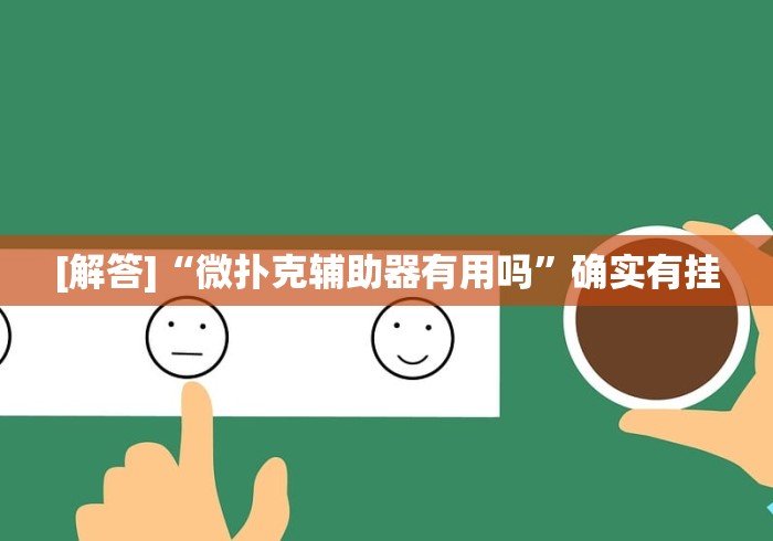 [解答]“微扑克辅助器有用吗”确实有挂