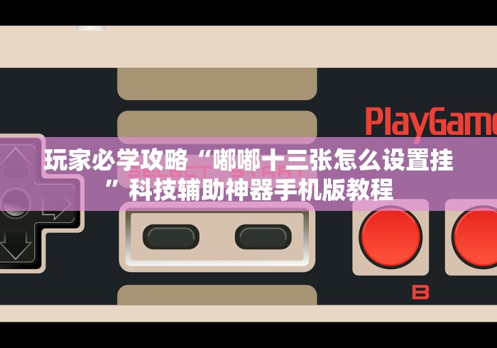 玩家必学攻略“嘟嘟十三张怎么设置挂”科技辅助神器手机版教程
