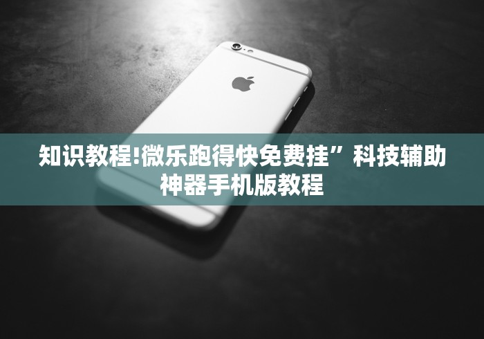 知识教程!微乐跑得快免费挂”科技辅助神器手机版教程