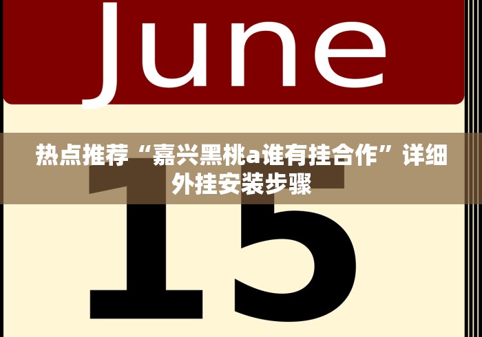 热点推荐“嘉兴黑桃a谁有挂合作	”详细外挂安装步骤
