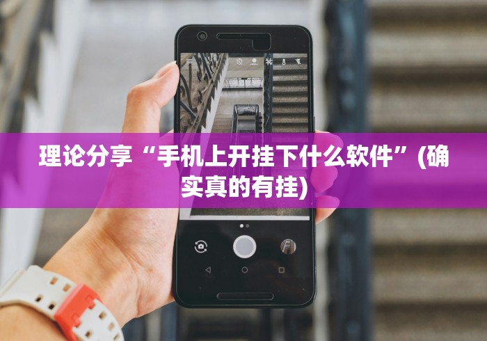理论分享“手机上开挂下什么软件	”(确实真的有挂)