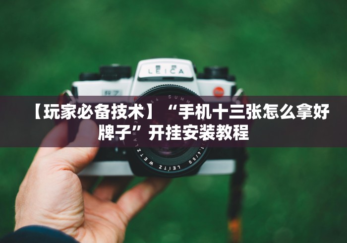 【玩家必备技术】“手机十三张怎么拿好牌子”开挂安装教程