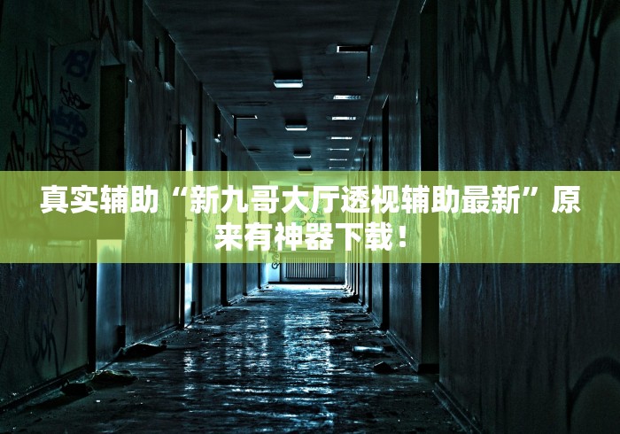 真实辅助“新九哥大厅透视辅助最新	”原来有神器下载！