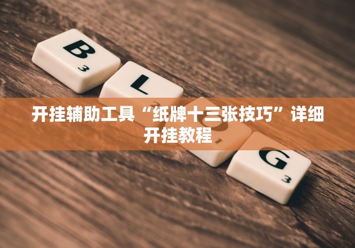 开挂辅助工具“纸牌十三张技巧”详细开挂教程