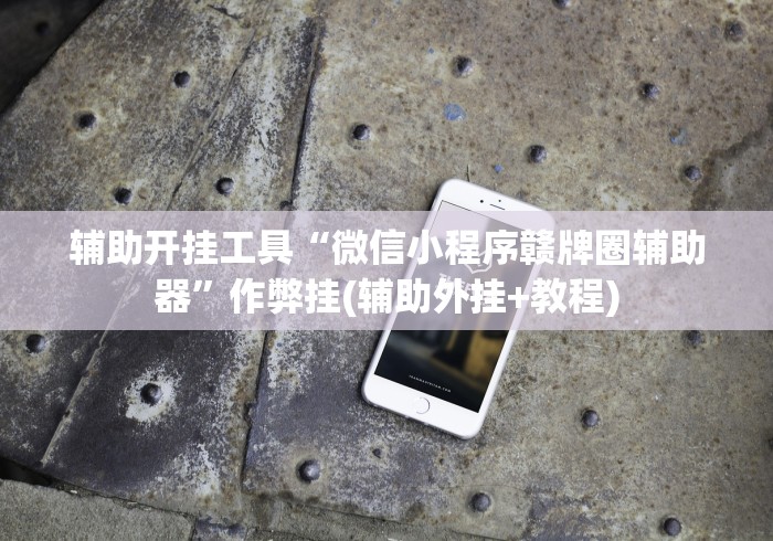 辅助开挂工具“微信小程序赣牌圈辅助器”作弊挂(辅助外挂+教程)