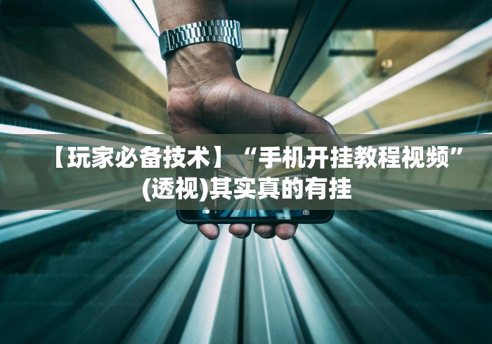 【玩家必备技术】“手机开挂教程视频”(透视)其实真的有挂