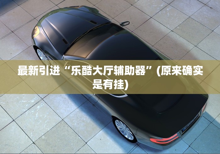 最新引进“乐酷大厅辅助器”(原来确实是有挂)